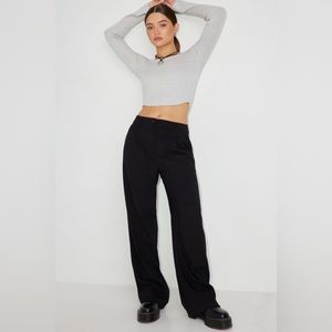 garage high waisted porter trousers